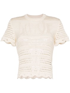 AMIRI топ в технике кроше