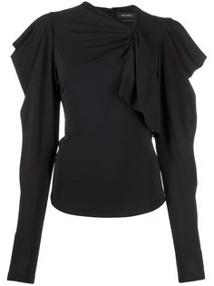 Isabel Marant топ Gillian с драпировкой