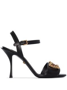 Dolce & Gabbana босоножки Amore 90 с логотипом