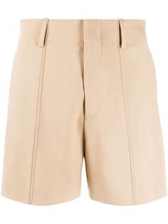 Chloé шорты строгого кроя с завышенной талией