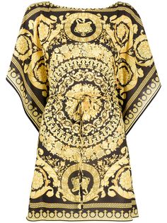 Versace платье-рубашка с принтом Baroque