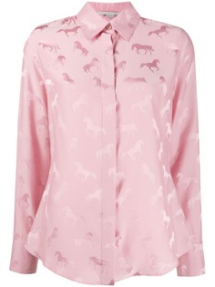 Stella McCartney жаккардовая рубашка с узором