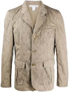 Comme Des Garçons Shirt пиджак с цветочным принтом