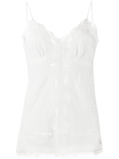 Ermanno Scervino топ с английской вышивкой