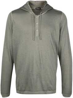 Kiton легкий топ с капюшоном