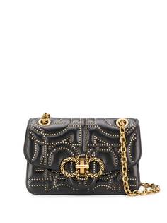 Salvatore Ferragamo стеганая сумка с декором Gancini
