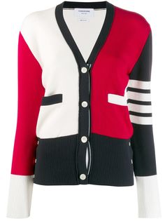 Thom Browne кардиган Milano с V-образным вырезом