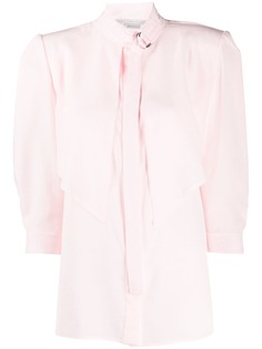 Stella McCartney блузка с пряжкой на воротнике