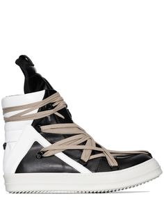 Rick Owens высокие кеды Geobasket