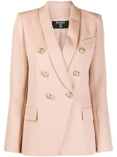 Balmain двубортный блейзер