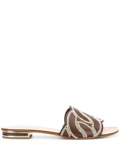 Casadei шлепанцы Catenassé с цепочкой
