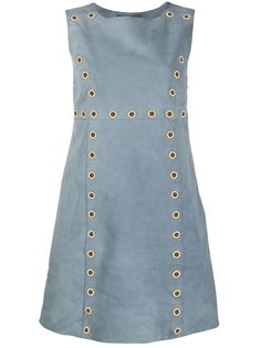 Alberta Ferretti платье с люверсами