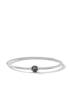 David Yurman золотой браслет Solari Center Station с бриллиантами