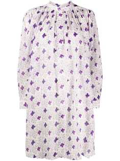 Isabel Marant платье-рубашка с цветочным принтом