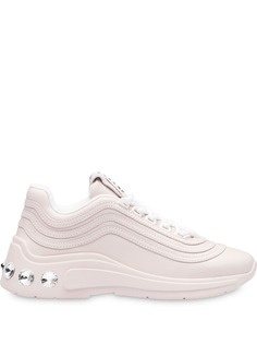 Miu Miu кроссовки с кристаллами