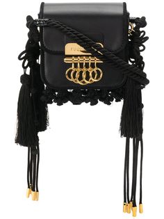 Dsquared2 сумка через плечо с кисточкой