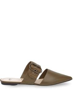 Fendi мюли Sabot с пряжками