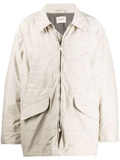 Fear Of God пальто на молнии с логотипом