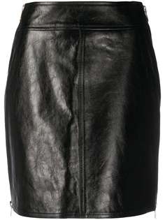 McQ Alexander McQueen юбка мини прямого кроя