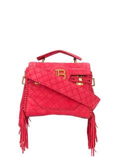 Balmain сумка-тоут B-Buzz 23 с бахромой