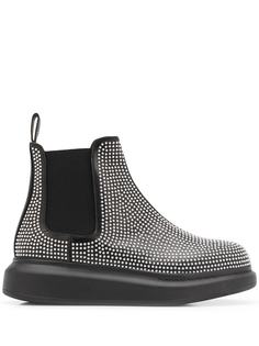 Alexander McQueen ботинки на массивной подошве с заклепками
