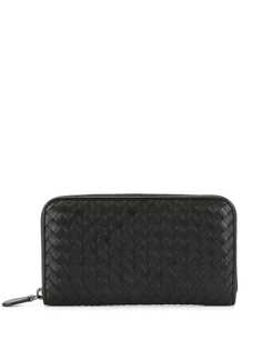 Bottega Veneta Pre-Owned кошелек с плетением Intrecciato