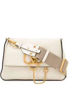 Valentino маленькая сумка через плечо с декором VRING
