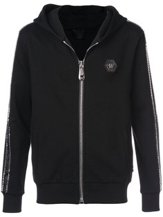 Philipp Plein куртка на молнии с капюшоном
