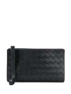Bottega Veneta клатч с плетением Intrecciato