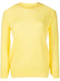 Ermanno Scervino кашемировый джемпер с цветочным узором