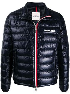 Moncler пуховик на молнии