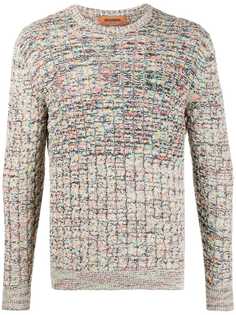 Missoni джемпер фактурной вязки с круглым вырезом