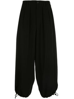 Yohji Yamamoto брюки свободного кроя