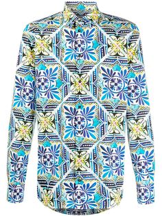 Dolce & Gabbana рубашка с принтом