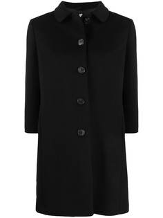 Miu Miu однобортное пальто с укороченными рукавами