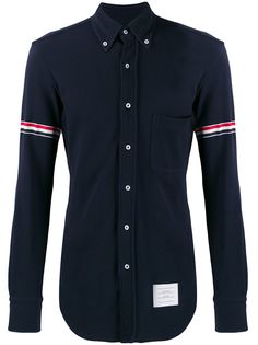 Thom Browne рубашка на пуговицах с длинными рукавами