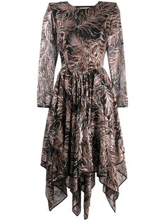 Etro платье мини с принтом
