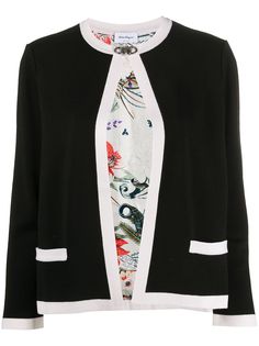 Salvatore Ferragamo кардиган с контрастной окантовкой