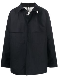 Jil Sander куртка с потайной застежкой
