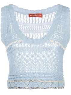 Altuzarra трикотажный топ Betula