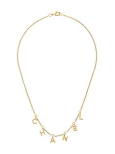 Chanel Pre-Owned колье 2013-го года с подвеской-логотипом