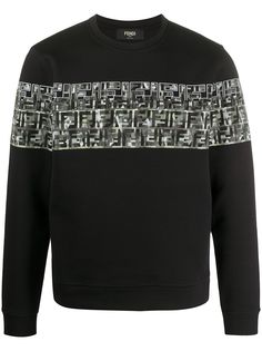 Fendi толстовка с логотипом FF