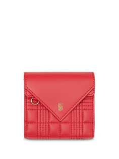 Burberry стеганый кошелек