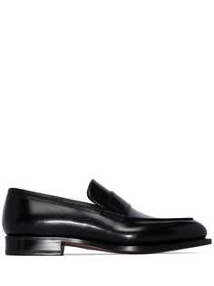 Santoni пенни-лоферы без застежки
