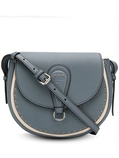 Fendi сумка через плечо с декоративной строчкой