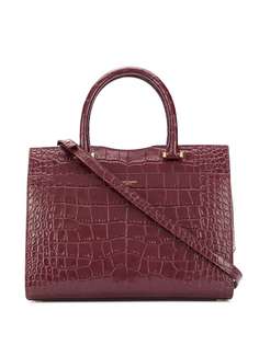 Saint Laurent сумка-тоут Sac du Jour с тиснением под кожу крокодила