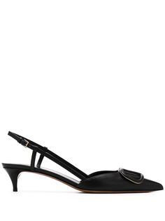 Valentino туфли Valentino Garavani 40 с ремешком на пятке и логотипом VLogo