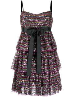 RedValentino короткое платье с пайетками