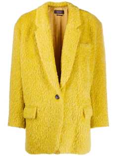Isabel Marant фактурное однобортное пальто