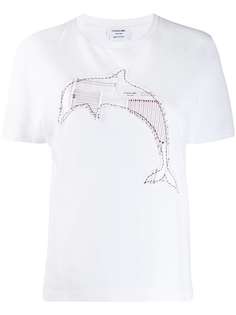 Thom Browne футболка Icon с принтом